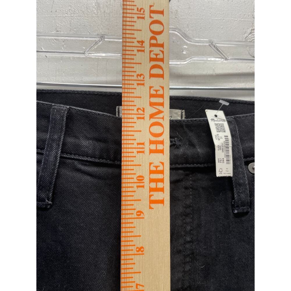 Madewell Women's Black Jeans 31 Tall Perfect Vintage Flare Jean High Rise NWT - Picture 8 of 9